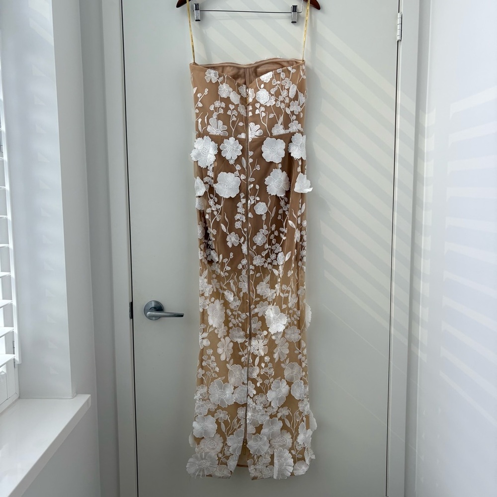 NWOT Bronx and Banco Jasmine Blanc Maxi Dress L - Picture 8 of 16